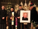 Епископ Сергије на погребу монсињора др Алберта Рауха
