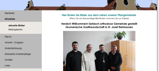 Gastfreundschaft mit serbisch-orthodoxer Gemeinde